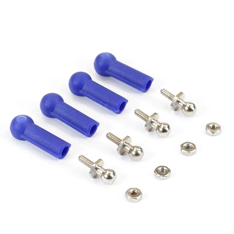 Fastrax Ball Cups (4) Blue W/ball Studs