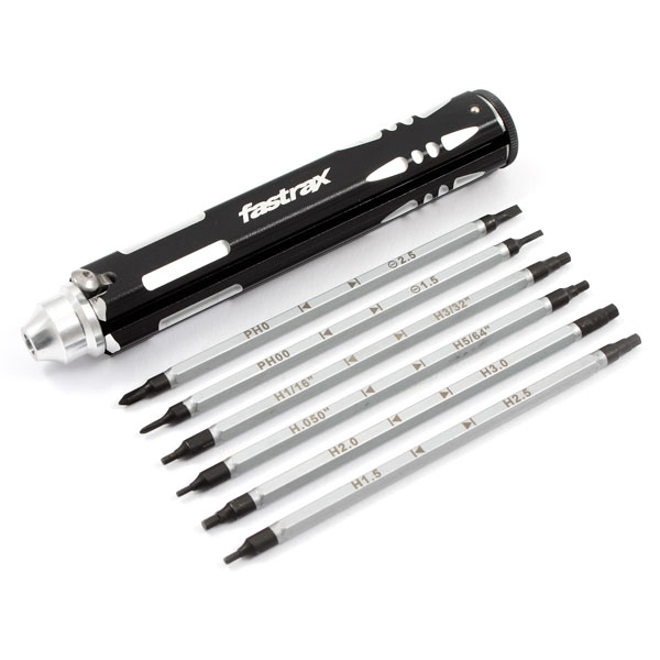 Fastrax 12-size Multi Driver Set 2xph 2xslot 8xmetric/imperial Hex