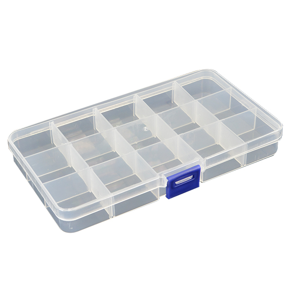 Fastrax Parts Box 175mm X 100mm (15 Sections)
