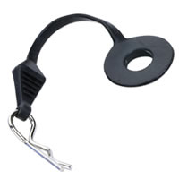 Fastrax Body Pin Holder/body Protector 4pcs Medium Black