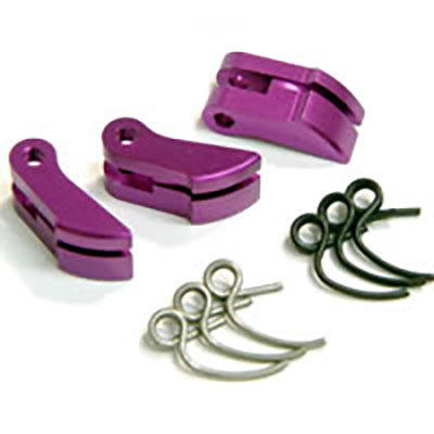 Fastrax Purple Heavy Aluminium Clutch Shoe (inc 1.0 & 1.1mm Springs)