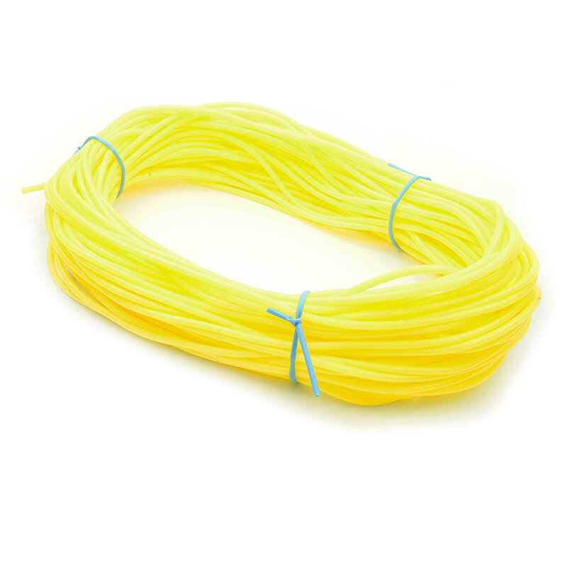 Fastrax Silicone Fuel Tube 50m Yellow Uncut Id 2.8mm O.d 5.5