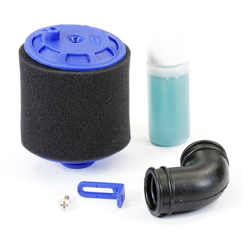Fastrax 1/8th Air Filter W/oil Re-buildable - Blue