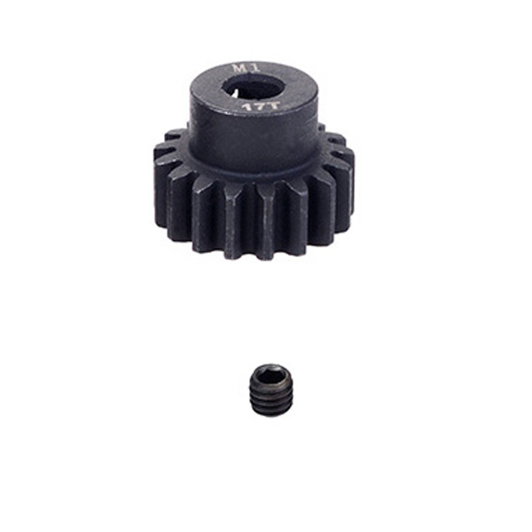 Fastrax M1 17t Steel Pinion Gear (5mm) Mod1
