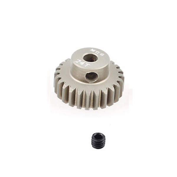 fastrax-m06-24t-aluminium-7075-pinion-gear