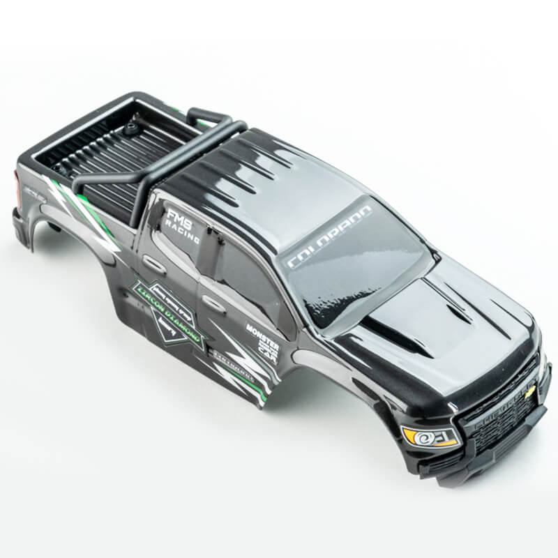 Fms 12421 Rtr Black Car Body Assembly