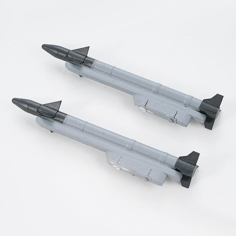 Fms 64mm F-16 Missile Set (left & Right) - Grey