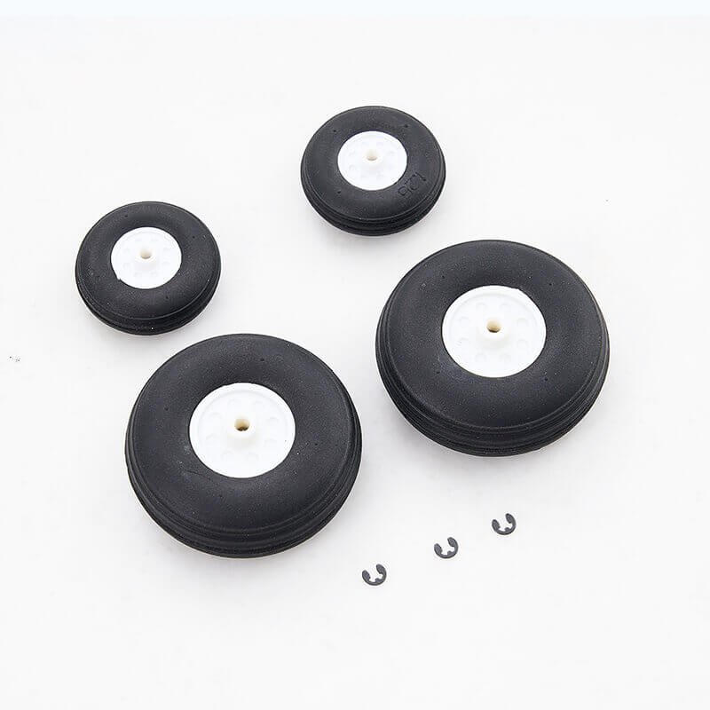 Fms 64mm F18 (sim) Wheel Set Used For Front Landing Gear