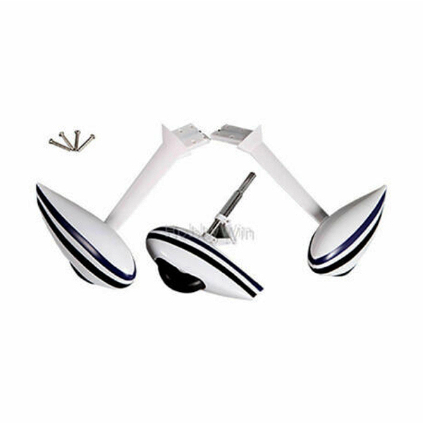Fms Cessna 182 (v2) Landing Gear Set (blue)