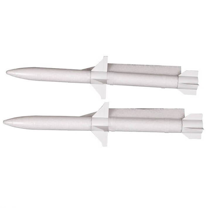 Fms F-16c Fighting Falcon 70mm Missle-2