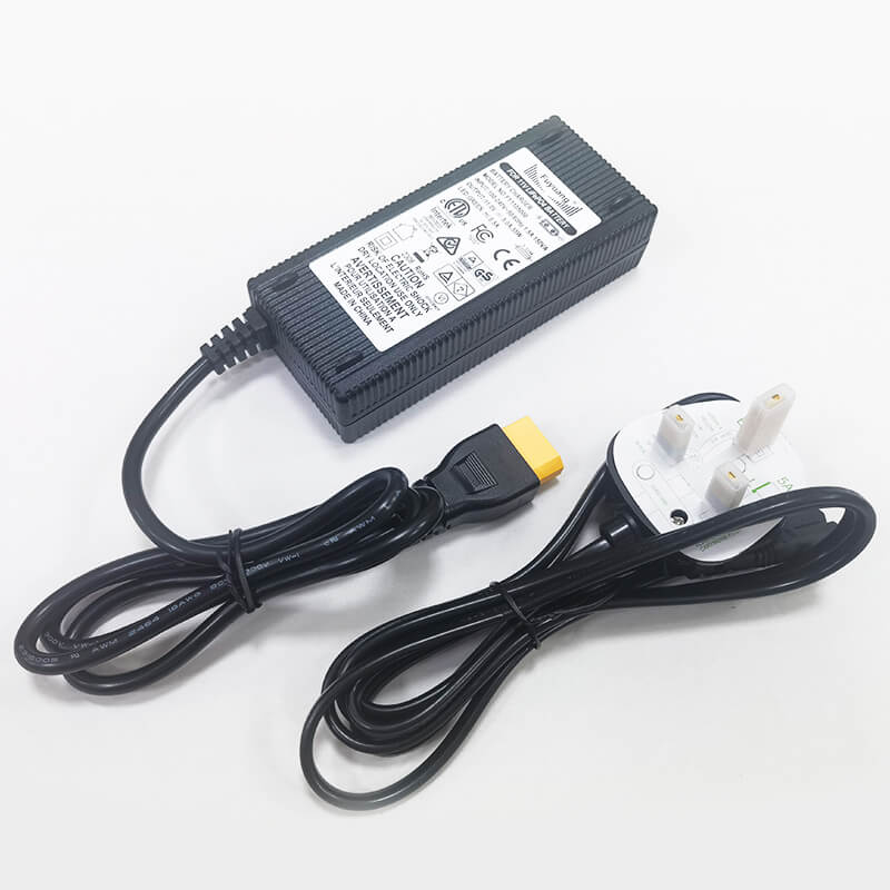Fishing People 3s Balance Charger & Uk Plug Ac Power Cable (v1/v2)