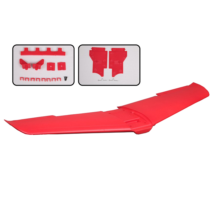 Fms 1100mm Pc-21 Main Wing Set Painted W/plastic Parts Inst.