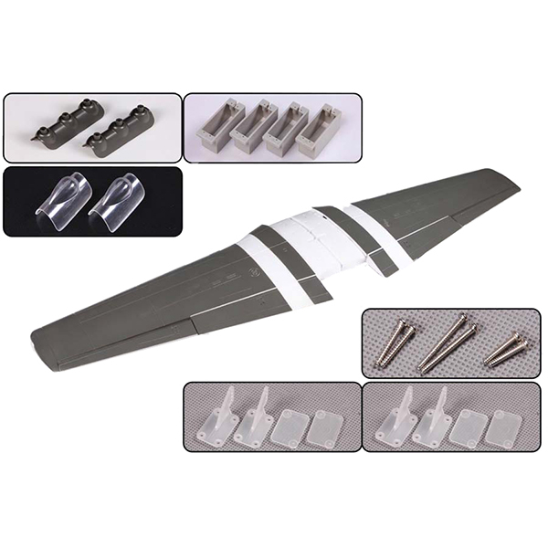 Fms 1700mm P51 Main Wing Set