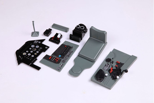 Fms 1700mm P51 Plastic Scale Cockpit