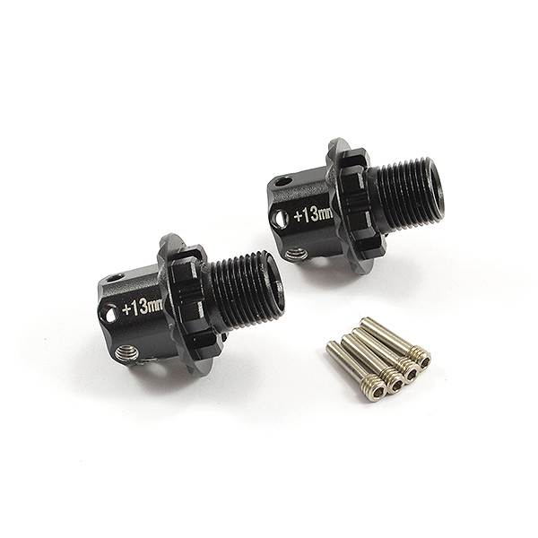 Fastrax Arrma Alu +13mm Hex Adaptors (pr) - Kra/sen/typ