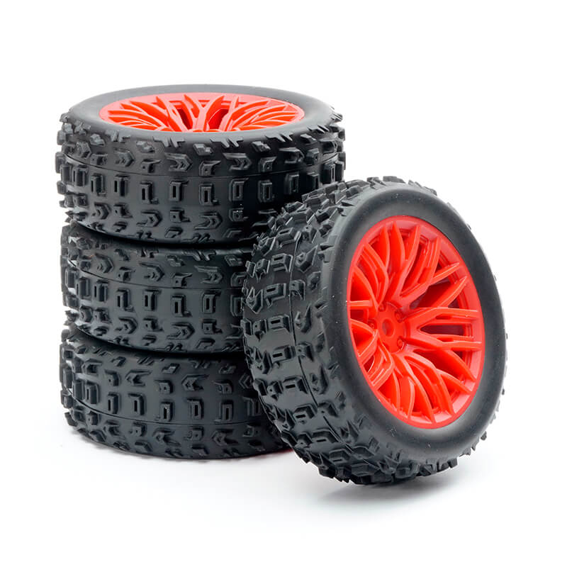 Fastrax Arrma Grom Wheel/tyre 1/18 Set (4pc)-1