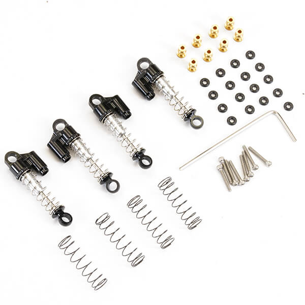 Fastrax Axial Scx24 Aluminium Alloy Shock Absorber Dampers