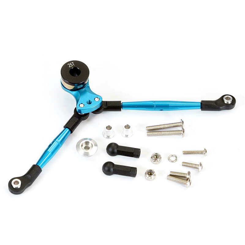 Fastrax Tamiya Cw-01 Aluminium Steering Servo Saver Asseembly