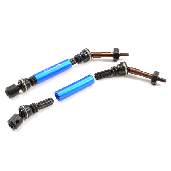 Fastrax Trx Adj Rear Univ Shafts Fits Slash, Vxl, Rustler, Slash 4x4 (2)