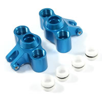 Fastrax Trx Blue Front/rear Knuckle Arm Fits Mini Slash/mini E-revo