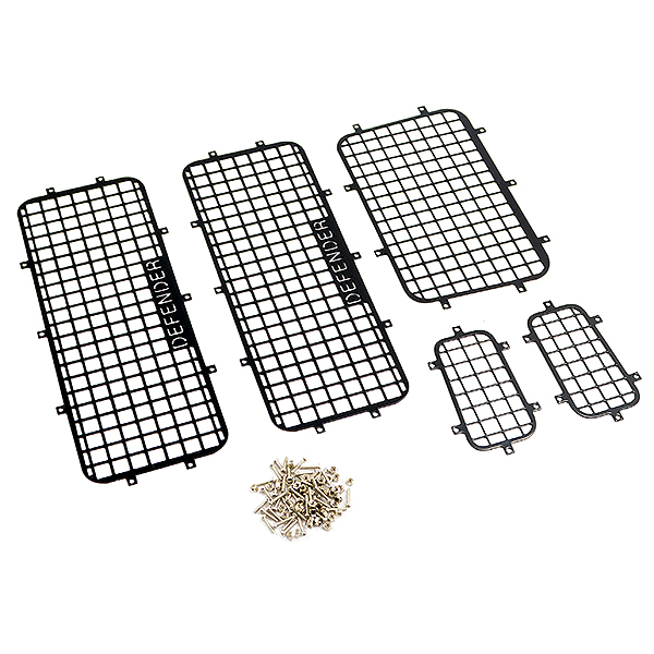 fastrax-trx-4-alum-window-guard-set-5pc