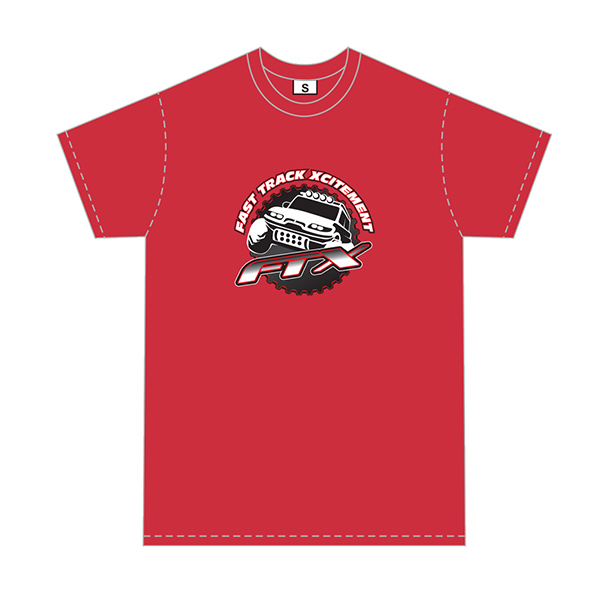 Ftx Gear Logo Brand T-shirt Red - Medium