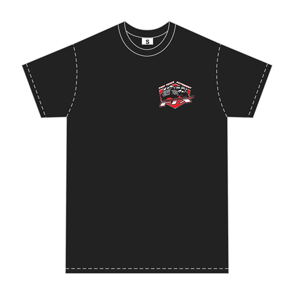 Ftx Badge Logo Brand T-shirt Black - X Large