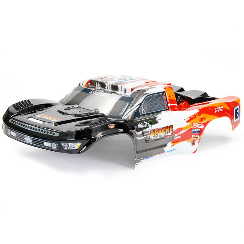 Ftx Apache Red Body Trimmed & Decal