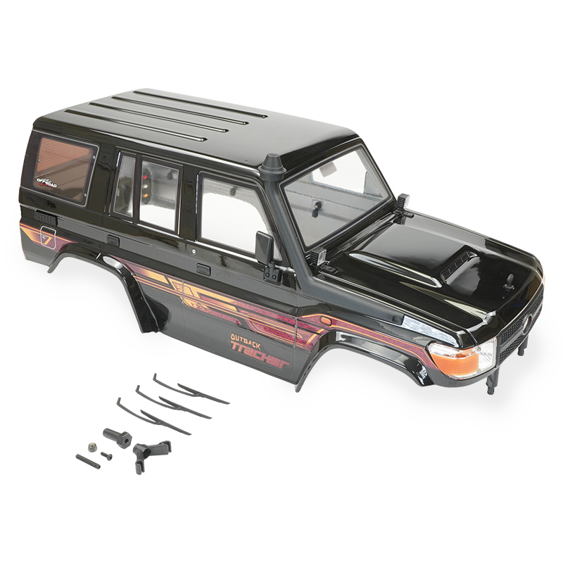 Ftx Tracker Pre-assembled Pc Body Black