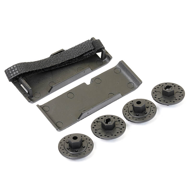 Ftx Utah Side Chassis Plates & Wheel Hexes