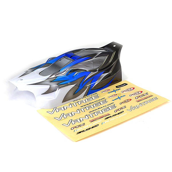 Ftx Vantage Printed Ep Buggy Body - Blue (brushed)-1