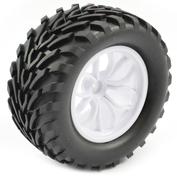 Ftx Bugsta Mounted Wheel/tyre Complete Pair - White