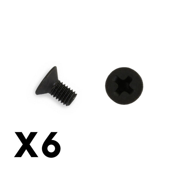 Ftx Flat Head Hex 6pcsm3*6 Screws