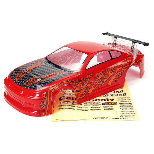 ftx-banzai-pre-painted-body-shell-wdecals-wing-red