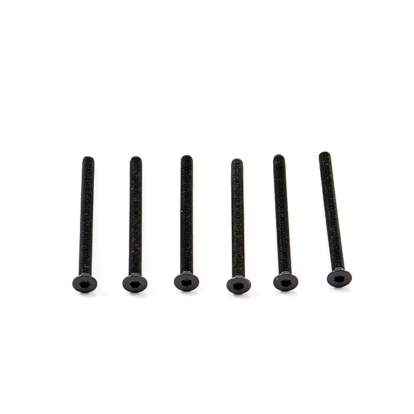 ftx-zorro-flat-head-hex-screw-m3x40mm-6pc