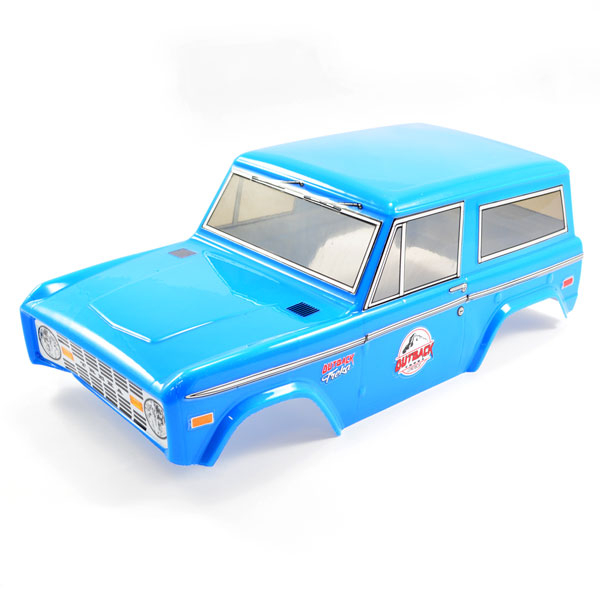 Ftx Outback Painted Treka Bodyshell - Blue