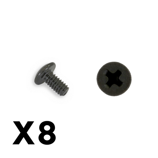 Ftx Outback Mini 3.0 Button Head Metric Hex Screw 2x4 (8pc)