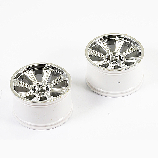 Ftx Comet Monster /truggy Rear Wheel Chrome Plated