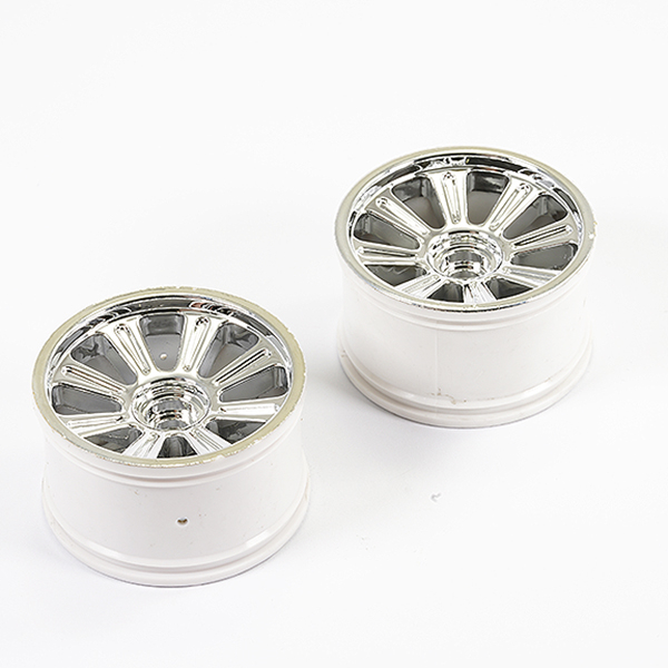 Ftx Comet Monster /truggy Front Wheel Chrome Plated