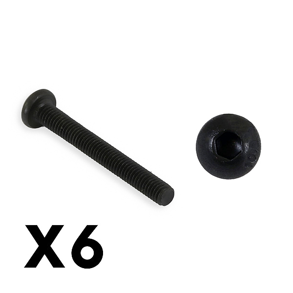 Ftx Outback Fury/hi-rock Button Head 3 X 25mm Hex Screw (8pc)