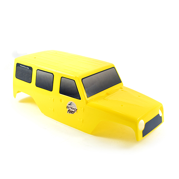 Ftx Outback Fury Bodyshell Pvc - Yellow