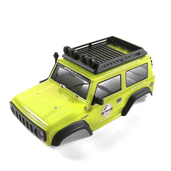 Ftx Mini Outback 2.0 Paso Lexan Body/parts - Yellow