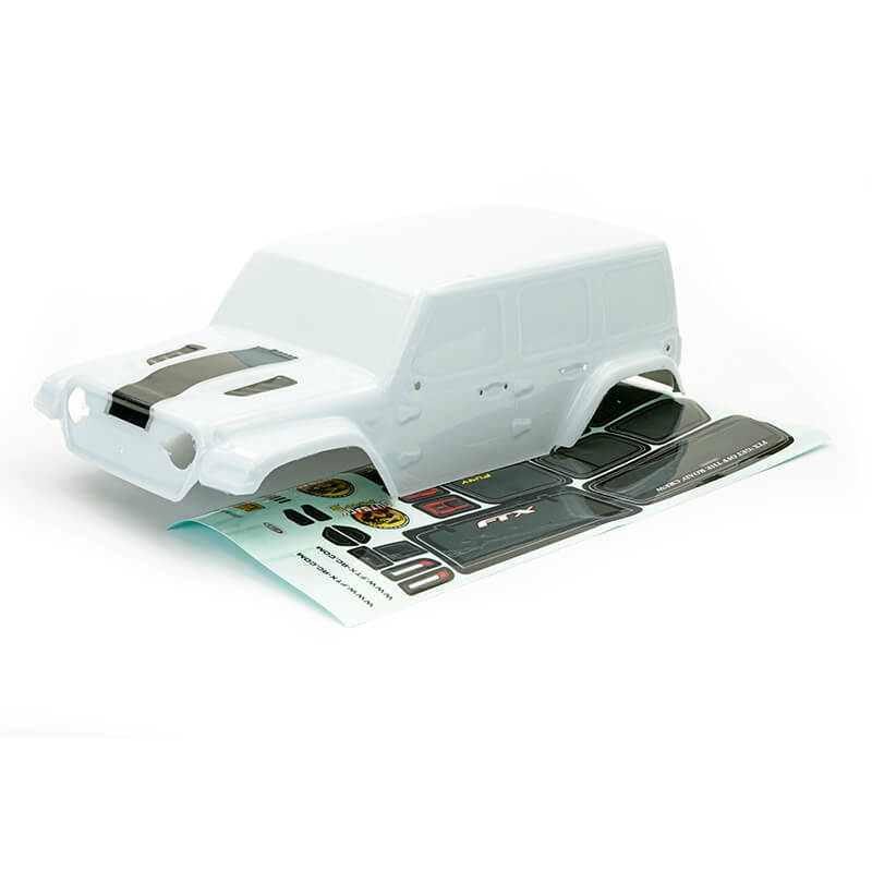 Ftx Outback Fury Xc Pvc Bodyshell - White