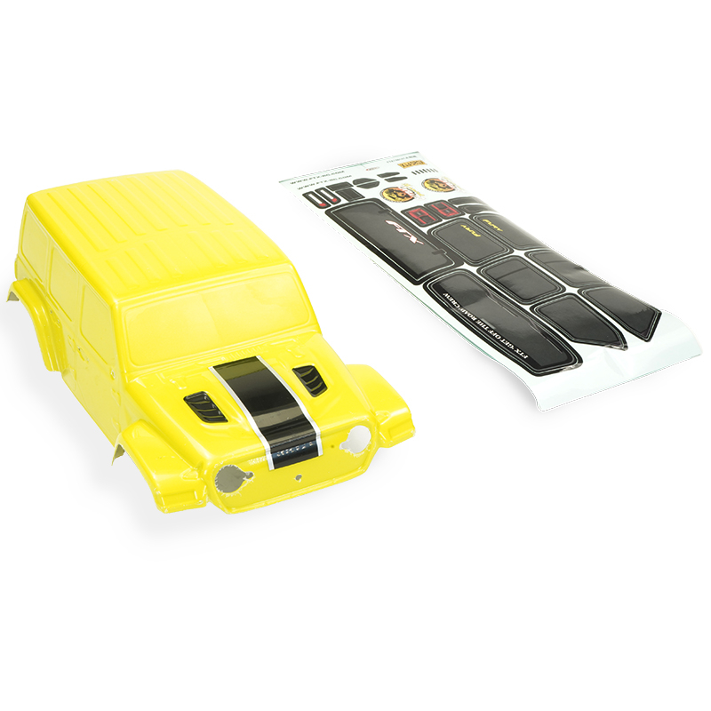 Ftx Outback Fury Xc Pvc Bodyshell - Yellow