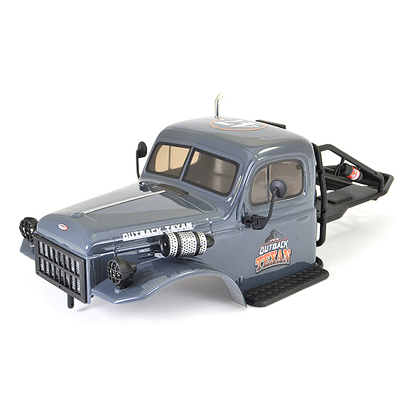 Ftx Texan 1/10 Cab Bodyshell & Roll Cage Assembly - Grey