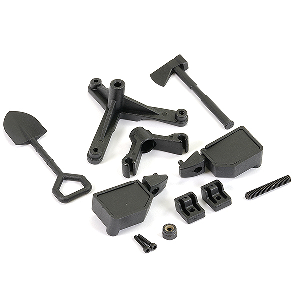 Ftx Outback Geo 4x4 Moulded Body Mirror/tool/spare Mount