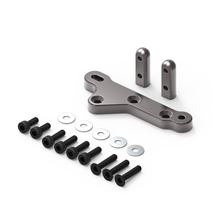 gmade-ga60-aluminum-axle-servo-mount-titanium-gray