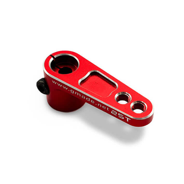 gmade-aluminum-offset-clamping-servo-arm-red-25t