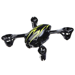 Hubsan X4c Mini Quadcopter Bodyshell Assembly - Black/green