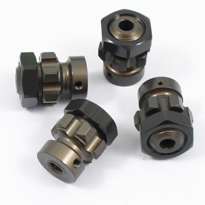 Hobao Cnc Hex Conversion Wheel Hub 4pcs